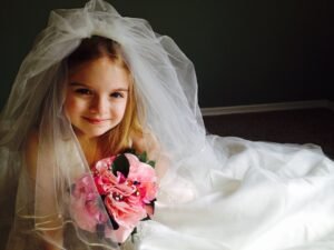 Flower Girl Makeup (Under 14)