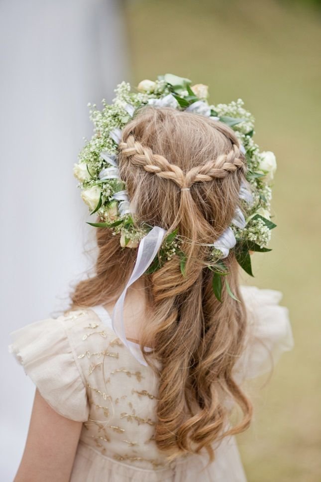 Flower Girl Hair